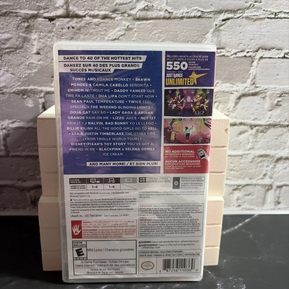 Just Dance 2021 - Nintendo Switch - BRAND NEW SEALED - GET YOUR GROOVE ON!!
